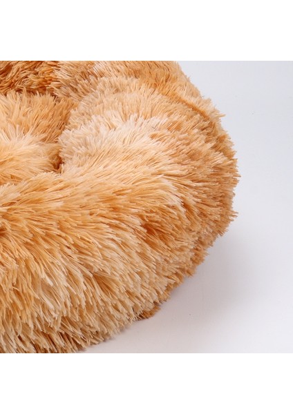 Mor Tarzı S 55X45X20CM Kare Köpek Yatağı Uzun Peluş Düz Renk Pet Yatakları Küçük Orta Büyük Evcil Hayvanlar Için Kedi Mat Süper Yumuşak Kış Sıcak Uyku Paspasları (Yurt Dışından)