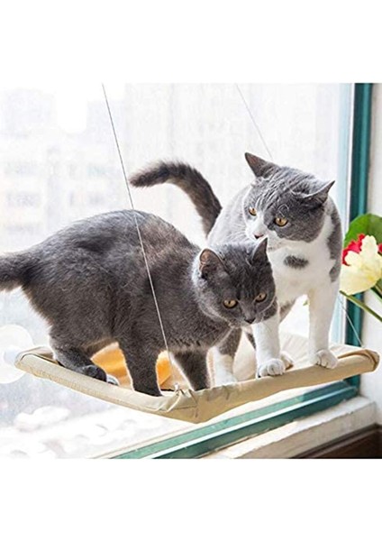 Haki Tarzı Kediler Pencere Levrek Kedi Hamak Kedi Yatağı Rulman 20KG Pencereye Monte Hommock Pet Emme Asılı Eşik Uyku Rafı Çanta Yataklar Koltuk (Yurt Dışından) modelleri