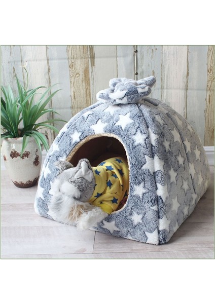 Pembe Tarzı M 35X35CM Pet Kedi Evi Kanepe Yatak Köpek Kulübesi Kış Sıcak Köpek Için Uyku Köpek Kedi Malzemeleri Kesim Kediler Paspaslar (Yurt Dışından) fiyatları
