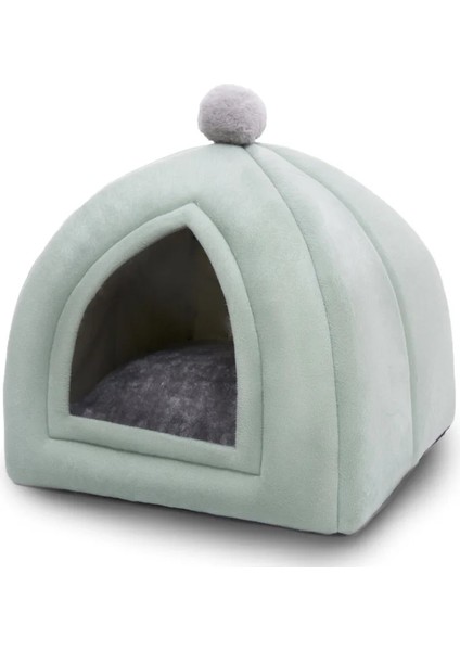 Pembe Tarzı 36X36X40CM Kış Kedi Yatak Evi Çıkarılabilir ve Yıkanabilir Çadır Tipi Kediler Yuva Yumuşak Kaymaz Alt Pet Mağarası Yavru Kediler Için Uyku Malzemeleri (Yurt Dışından) fırsatları