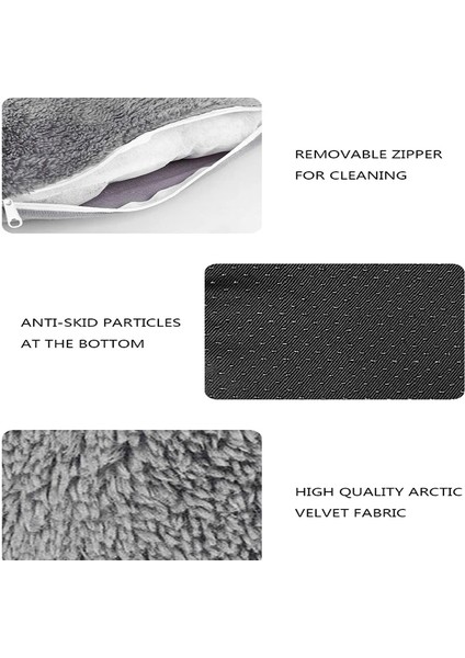 Pembe Tarzı 36X36X40CM Kış Kedi Yatak Evi Çıkarılabilir ve Yıkanabilir Çadır Tipi Kediler Yuva Yumuşak Kaymaz Alt Pet Mağarası Yavru Kediler Için Uyku Malzemeleri (Yurt Dışından) indirimleri