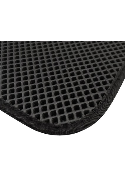 Siyah Stil 40X50CM Çift Katlanabilir Kedi Kumu Mat Su Geçirmez Tuzak Pet Kaymaz Yatak Tutmak Büyük Ev Kutusu Temiz Köpek Katman Için Filtreler Ürün Cama Para (Yurt Dışından)