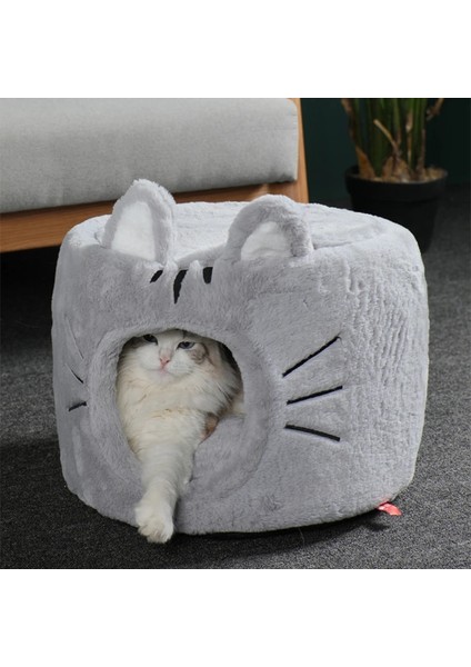 Battaniye 02 Stili L Beden Çıkarılabilir Kedi Yatak Ev Köpek Yatağı Kulübesi Yuva Köpek Evi Yastık Kanepe Kedi Evi Pet Yatak Kedi Halı Kedi Aksesuarları Pet Cama Para Gato (Yurt Dışından) fiyatları