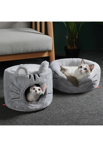 Battaniye 02 Stili L Beden Çıkarılabilir Kedi Yatak Ev Köpek Yatağı Kulübesi Yuva Köpek Evi Yastık Kanepe Kedi Evi Pet Yatak Kedi Halı Kedi Aksesuarları Pet Cama Para Gato (Yurt Dışından) fırsatları