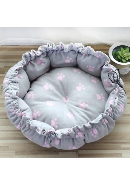 No.1 Tarzı 55CM Dış Çap Köpek Kedi Yumuşak Sıcak Kedi Sepeti Için Pet Yatak Ayarlanabilir Köpekler Mat Yuvarlak Kabarık Kedi Yastık Kedi Aksesuarları Pet Malzemeleri (Yurt Dışından)