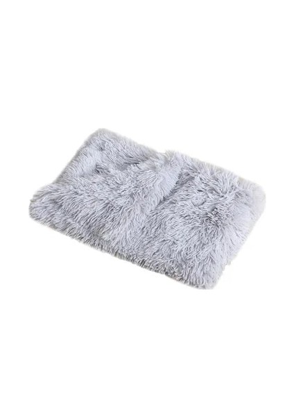Açık Gri Tarzı 78X54CM Yumuşak Pet Köpek Battaniye Kedi Yatak Mat Uzun Peluş Sıcak Çift Katmanlı Kabarık Derin Uyku Örtüsü Küçük Orta Büyük Köpekler Için Yatak (Yurt Dışından)