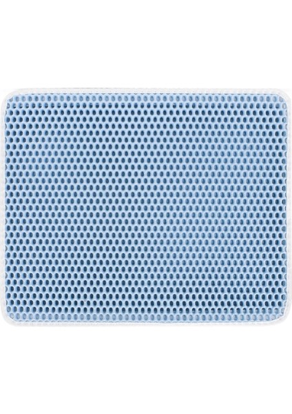 Mavi Stil Xxl 45X60CM Pet Kedi Kumu Mat Tuvalet Su Geçirmez Çift Katmanlı Kedi Kum Kumu Mat Eva Kediler Için Katlanabilir Pet Halı Yatak Pedleri Pet Malzemeleri (Yurt Dışından)