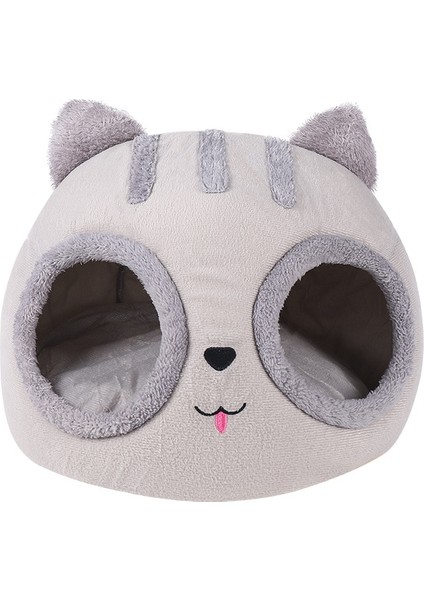 MB 33X33X33CM Stili Tatlı Kedi Yatak Sıcak Pet Sepet Rahat Yavru Kedi Şezlong Yastık Kedi Evi Çadır Yıkanabilir Mağara Kediler Yatakları Için Çok Yumuşak Küçük Köpek Mat Çanta (Yurt Dışından)