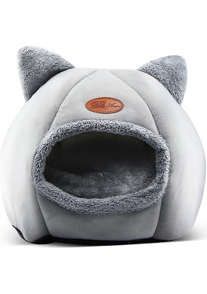 MB 33X33X33CM Stili Tatlı Kedi Yatak Sıcak Pet Sepet Rahat Yavru Kedi Şezlong Yastık Kedi Evi Çadır Yıkanabilir Mağara Kediler Yatakları Için Çok Yumuşak Küçük Köpek Mat Çanta (Yurt Dışından) fırsatları