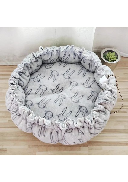 No.14 Tarzı 55CM Dış Çap Köpek Kedi Yumuşak Sıcak Kedi Sepeti Için Pet Yatak Ayarlanabilir Köpekler Mat Yuvarlak Kabarık Kedi Yastık Kedi Aksesuarları Pet Malzemeleri (Yurt Dışından)