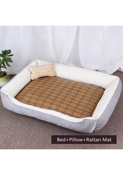 Gri-A Tarzı Xs 45X35X15CM Pet Köpek Yatağı Sıcak Kanepe Köpek Paspasları Küçük Orta Büyük Köpek Yumuşak Evcil Hayvan Yatağı Köpekler Için Yıkanabilir Ev Kedi Yavrusu Pamuk Kulübesi Mat (Yurt Dışından)