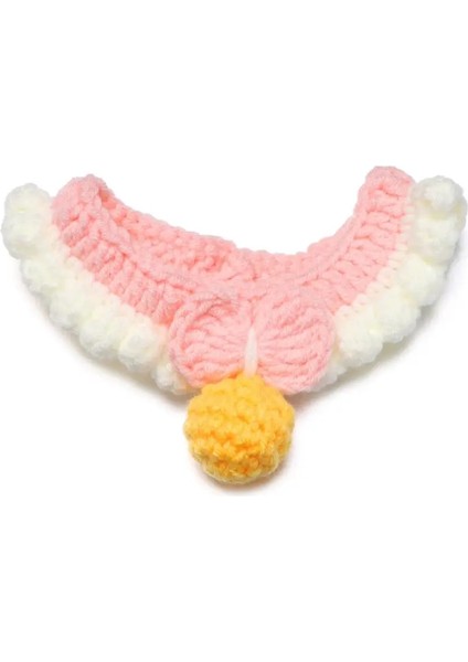 No.2 Tarzı Xs Beden Pet Yaka El Örgüsü Kedi Yaka Sevimli Kedi Önlüğü Köpek Önlüğü Britort Shiba Inu Pet Kolye Aksesuarları (Yurt Dışından)