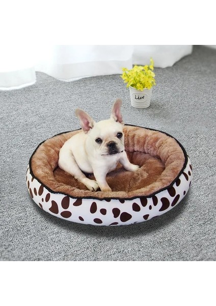 Sarı Mat Stili 70X60CM Köpek Yatağı Isınma Kulübesi Pet Disket Rahat Peluş Yastık Büyük Küçük Köpekler Evi Için Kaymaz Alt Köpek Yatakları Yorkshire Terrier (Yurt Dışından)