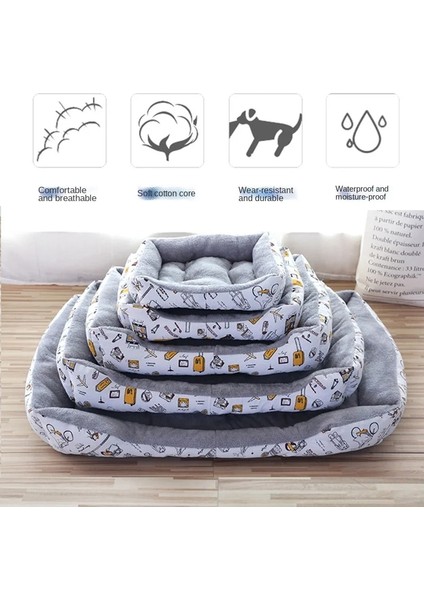 Bir Stil Xl 70X55CM Pet Yatak Ev Yumuşak Ped Battaniye Yatak Mat Yavru Köpek Kedi Kanepe Yastık Ev Yıkanabilir Halı Sıcak Tutmak Pet Ürünleri Evcil Hayvan Aksesuarları (Yurt Dışından) fiyatları