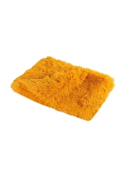 Altın Tarzı 100X75CM Yumuşak Pet Köpek Battaniye Kedi Yatak Mat Uzun Peluş Sıcak Çift Katmanlı Kabarık Derin Uyku Örtüsü Küçük Orta Büyük Köpekler Için Yatak (Yurt Dışından)