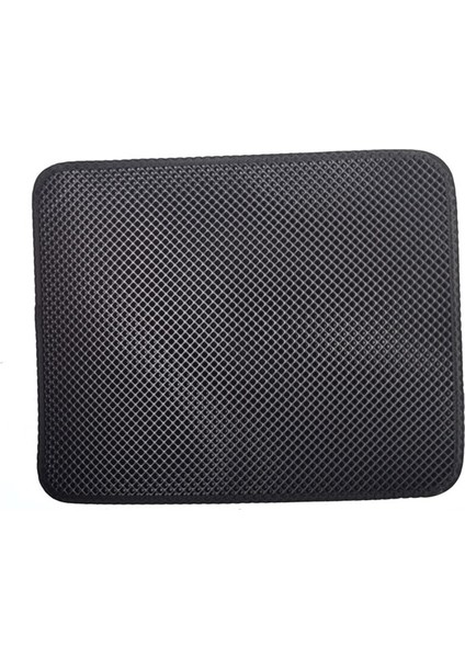 Siyah Stil 46X60CM Pet Kedi Kumu Mat Katlanır Su Geçirmez Çift Katmanlı Kumu Kedi Yatağı Yakalama Pet Çöp Kutusu Mat Ped Ürünleri Kediler Evi Için Temiz (Yurt Dışından)