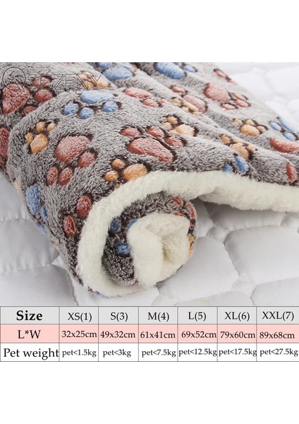 Kedi Stili ile Beyaz 32X25CM Köpek Yatağı Cama Perro Kalınlaşmış Köpek Mat Pet Kedi Yumuşak Polar Ped Battaniye Yatak Mat Yastık Ev Yıkanabilir Halı Sıcak Tutmak Pet Malzemeleri (Yurt Dışından) fırsatları