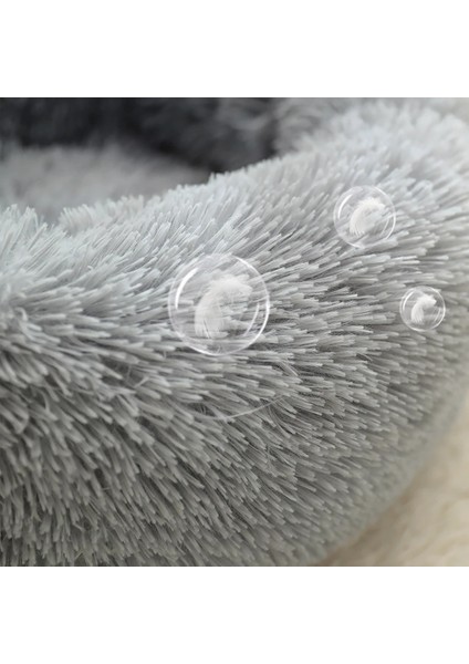 Açık Yeşil Tarzı 40CM Vıp Pet Köpek Yatağı Köpek Büyük Büyük Küçük Kedi Evi Için Yuvarlak Peluş Mat Kanepe Ürünleri Pet Sakinleştirici Yatak Köpek Çörek Yatağı (Yurt Dışından) modelleri