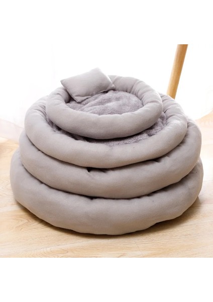 Gri Tarzı 30CM Kedi Yatakları Paspaslar Kediler Için Ev Bakımı Için Genişlik Pet Yastık Uyku Yatağı Küçük Yavru Kedi Katlanır Aksesuarları Peluş Malzemeler (Yurt Dışından) modelleri