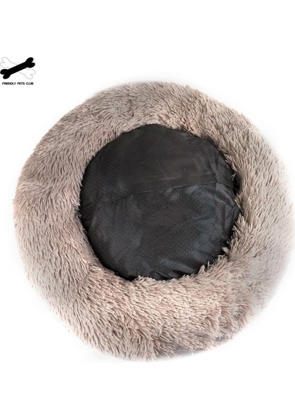 Shanhua Shop No.10 Tarzı 50CM Ayrılabilir Köpek Yatağı Köpekler Için Fermuarlı Kediler Yuvarlak Mat Kalınlaşmak Peluş Sıcak Pet Yatak (Yurt Dışından)