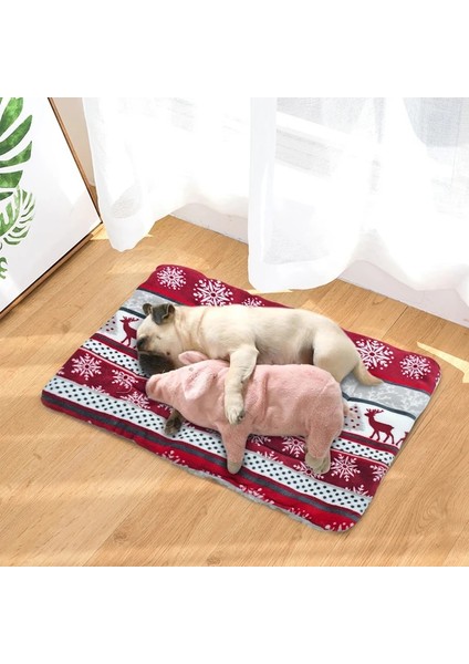 Battaniye Çok Renkli Stili L Beden Kış Yavrusu Polar Köpek Yatak Mat Büyük Köpekler Için Sıcak Yataklar Noel Uyku Kedi Evi Kulübesi Küçük Orta Battaniye Chihuahua (Yurt Dışından) indirimleri