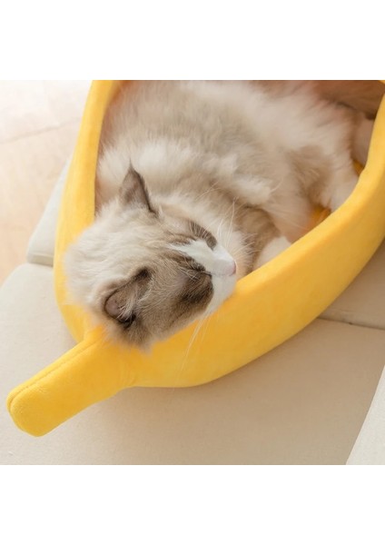Mavi Stil S 3 Ibs Altı Için Komik Muz Kedi Yatak Ev Sevimli Rahat Kedi Mat Yataklar Sıcak Dayanıklı Taşınabilir Pet Sepet Kulübesi Köpek Yastık Kedi Malzemeleri Renkli (Yurt Dışından) indirimleri