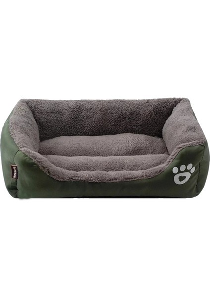Kırmızı Stil M 58CMX45CMX14CM Kış Sıcak Büyük Köpek Kanepe Yatak Kare Köpek Diz Kedi Paspaslar Ev Yastık Pet Uyku Sıcak Kanepe Yataklar Büyük ve Küçük Köpekler Için Mat (Yurt Dışından) modelleri