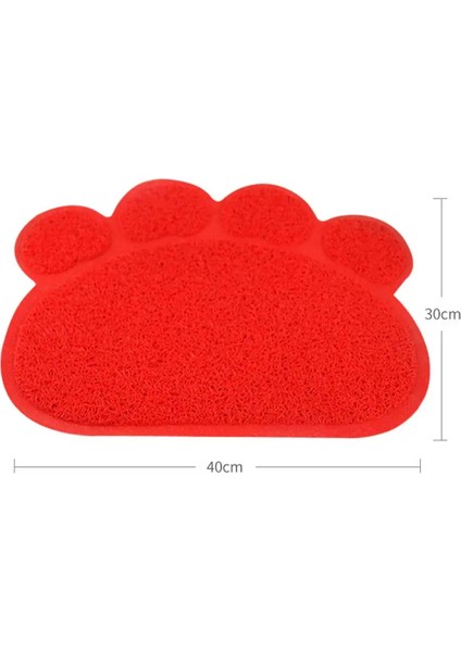 Mavi Stil Sıcak Kedi Kumu Tutma Paspasları Pedler 30*40CM Pvc Elastik Elyaf Kediler Için Paspaslar Kum Kutuları Kedi Yatakları Paspaslar Evcil Hayvan Ürünleri Kedi Malzemeleri (Yurt Dışından) fırsatları