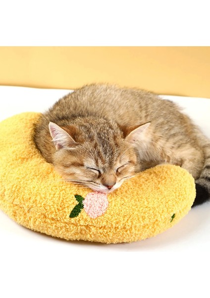 Mavi Stil Yumuşak Kedi Yastık Yatak Servikal Omurga Korumak U Şekli Yastık Kediler Için Ev Yatak Yavru Pet Ürünleri Için Rahat Aksesuarlar (Yurt Dışından) fırsatları