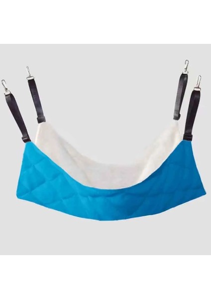 Mavi Stil M 35X35CM Ayarlanabilir Kare Kedi Hamak Pet Köpek Kafesi Için Yumuşak Kedi Yatak Ev Hamak Kış Sıcak Hamster Salıncak Sandalye Hamak Sıcak Kedi Mat (Yurt Dışından)