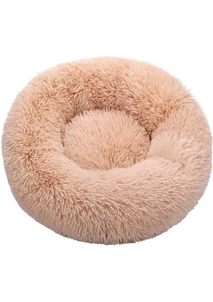 Mısır Renk Stili 60CM Yumuşak Peluş Yuvarlak Kedi Kumu Evi En Iyi Pet Malzemeleri Yastık Kedi Yatağı Kedi Yastık Köpek Yatağı Köpek Yastık Hayvan Uyku Yumuşak Kanepe (Yurt Dışından)