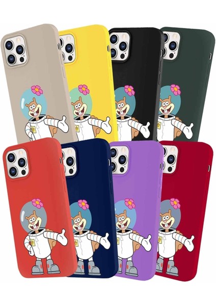 Samsung Galaxy S21 Ultra Soft Premier Kapak Sandy Tasarımlı Silikon Kılıf - Lacivert