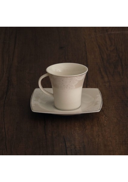 Carolıne 12 Parça 6 Kişilik Kahve Fincan Takımı - 5429