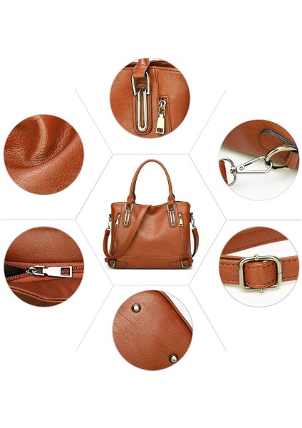 Kadın Çanta Büyük Kapasiteli Günlük Omuz Çantası (Yurt Dışından) modelleri