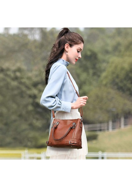 Kadın Çanta Büyük Kapasiteli Günlük Omuz Çantası (Yurt Dışından) indirimleri