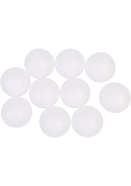 10X Modelleme Polistiren Top Küreler Dekor El Sanatları Dıy 5 cm (Yurt Dışından)