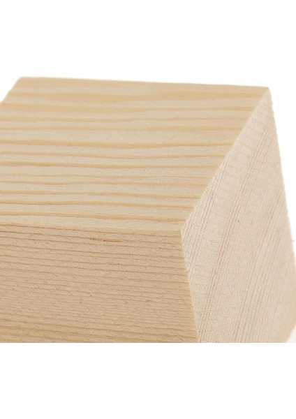 Doğal Ahşap Blokları Bitmemiş Ahşap Şekiller Dıy El Sanatları Çocuklar Için Hobiler 35MM 3 (Yurt Dışından) fırsatları