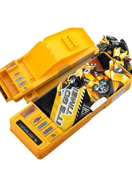 Çok Fonksiyonlu Kırtasiye Kutusu Ilkokul Çin Süpermen Kalem Kutusu (Yurt Dışından)