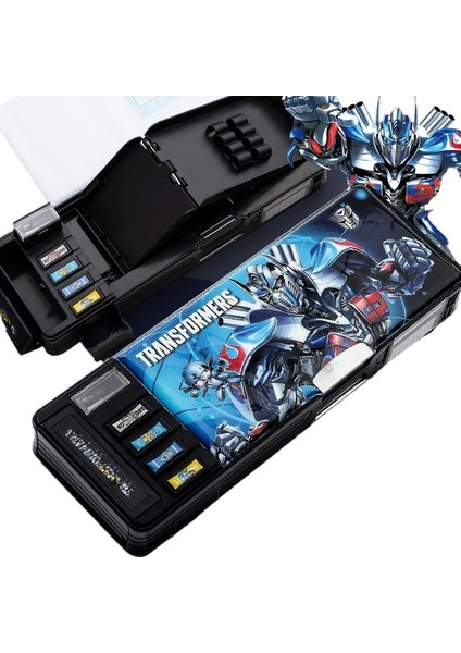 Çok Fonksiyonlu Kırtasiye Kutusu Ilkokul Çin Süpermen Kalem Kutusu (Yurt Dışından)