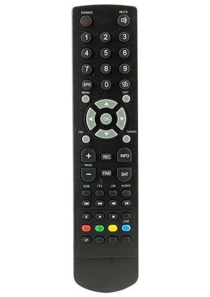 Amstrad Leon Hd Uydu Alıcısı Kumandası