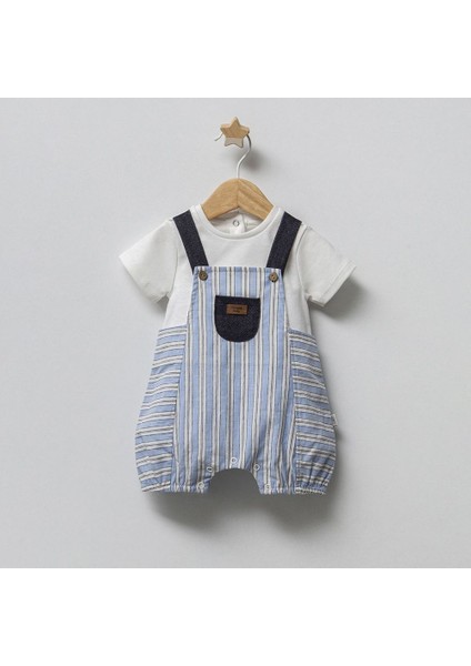 5152T Erkek Bebek Classic Boy Mavi Tulum