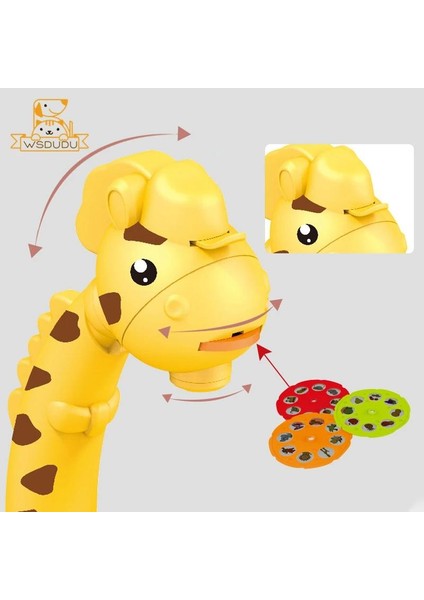 Sürgülü Disk Boyama Kurulu ile Çizim Projektör Oyuncak Sevimli Dinozor Müzik Projeksiyon Masa Playset Light Up Oyunu Çocuk Hediyeler