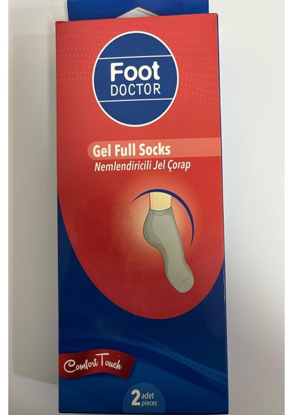 Foot Doctor Nemlendiricili Jel Çorap 2 Adet