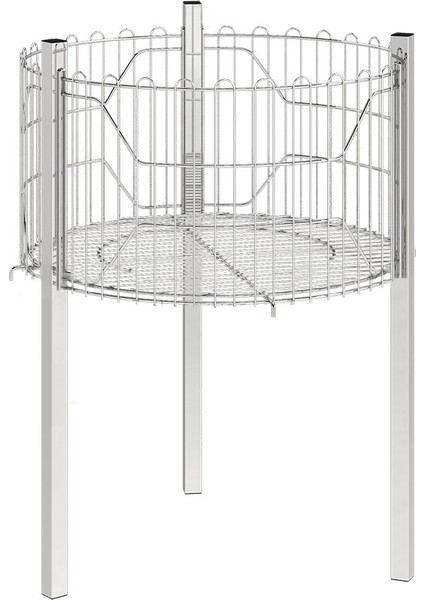 Dekoratif Yuvarlak Sepet