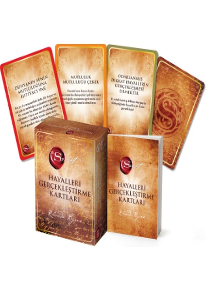 The Secret Hayalleri Gerçekleştirme Kartları - Rhonda Byrne