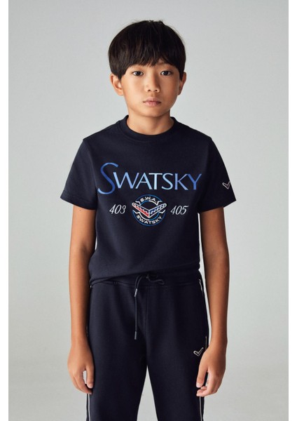 Erkek Çocuk Lacivert T-Shirt 23PFWSW1566 fiyatları