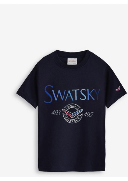 Erkek Çocuk Lacivert T-Shirt 23PFWSW1566 indirimleri