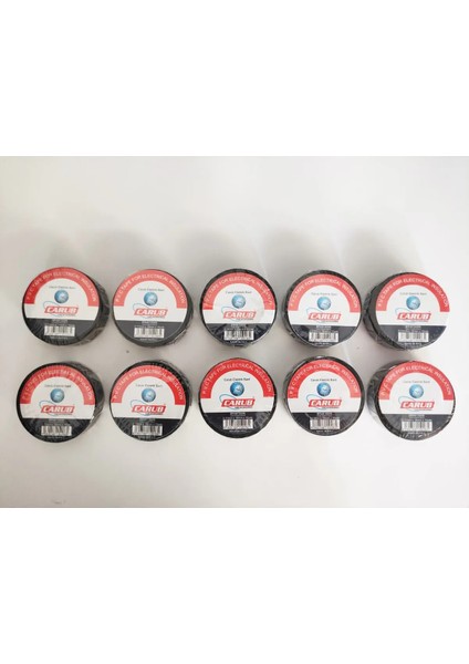 Elektrik Izola Bant 10 Adet Bant Elektrikçi Bantı Izole 1 Paket Izole 1 Paket