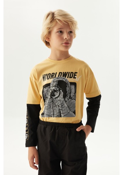 Erkek Çocuk Siyah Pantolon 23FW1NB3244 fiyatları