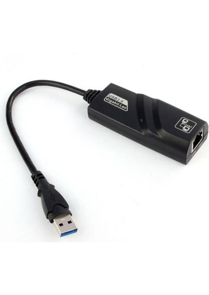 USB 3.0 To Ethernet Çevirici Dönüştürücü Adaptör (Gigabit Destekli)